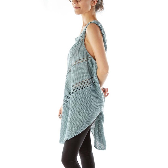 Free People Rhiannon Open Front Knit Poncho - Picture 2 of 6